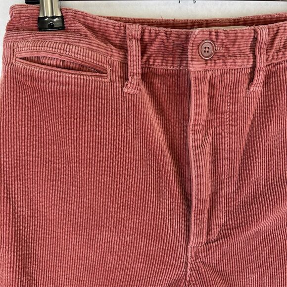Madewell Womens Corduroy Rose Wide Leg Academia Indie Art Preppy Heritage Sz 27 - Picture 2 of 11